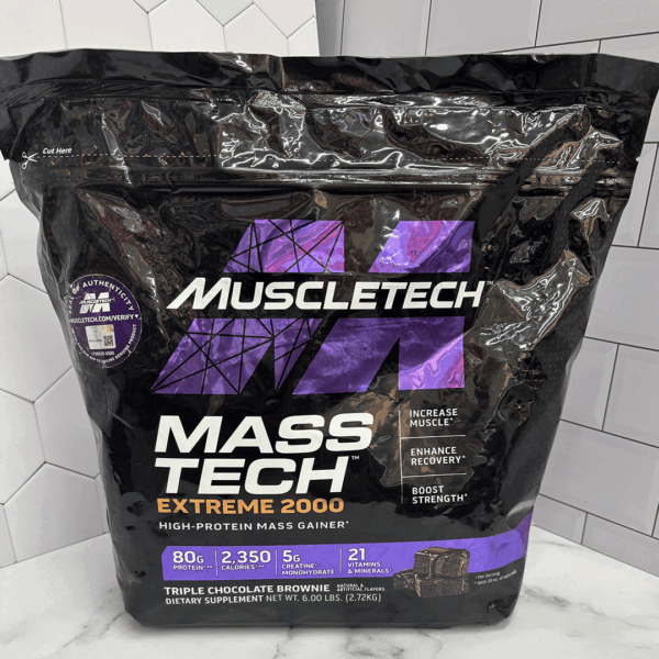 Mass Tech Gainer – طعم وانیل – مکمل گین وزن با کراتین و پروتئین