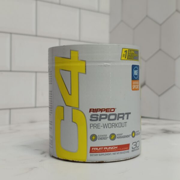 خرید مکمل C4 Pre Workout پودر با طعم هلو