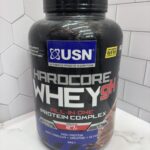 USN Hardcore WGH Chocolate – پروتئین عضله‌ساز حرفه‌ای