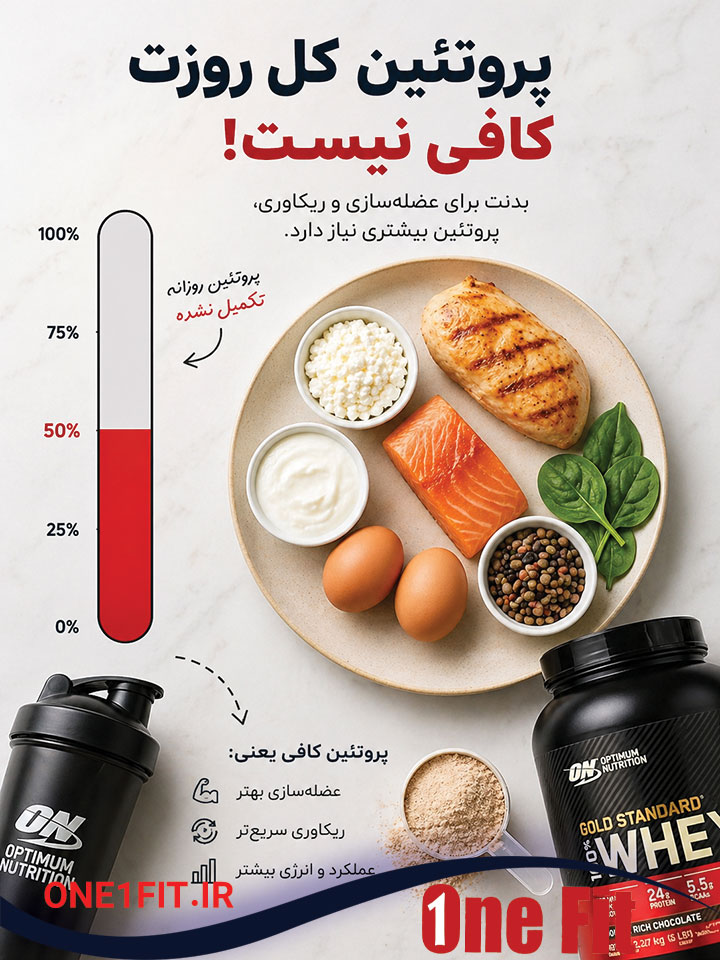 عضله سازی با وی پروتئین