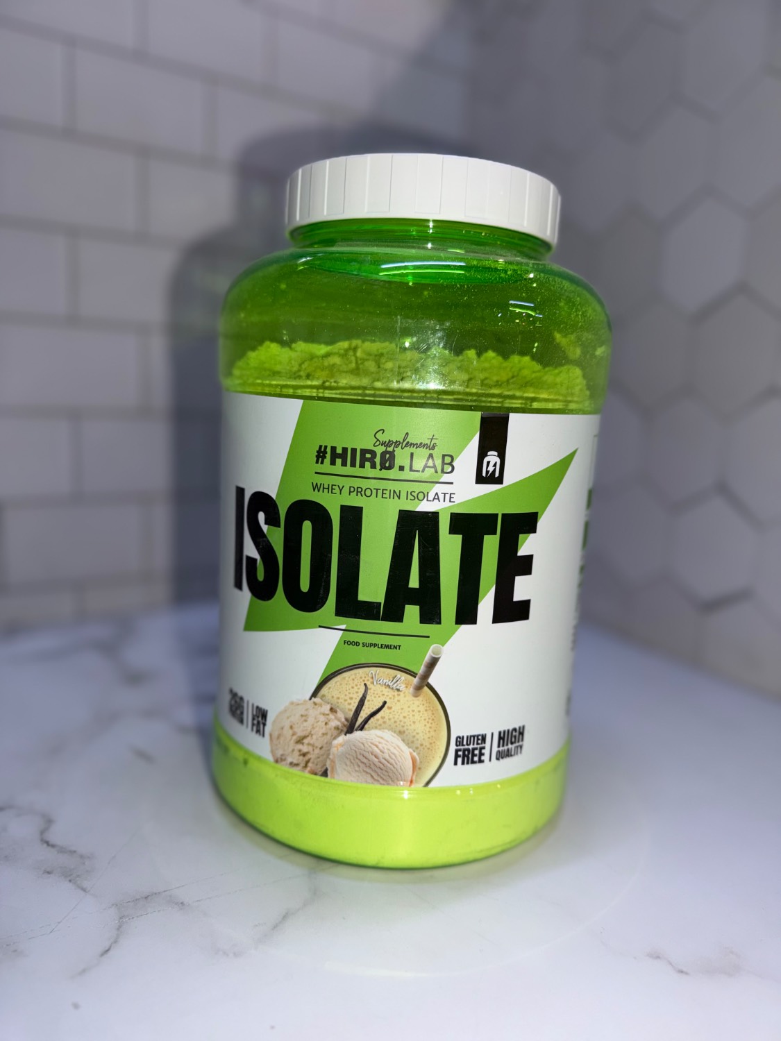 پروتئین وی ایزوله هیرو لب ۱.۸ کیلویی HIRO. LAB Whey Isolate